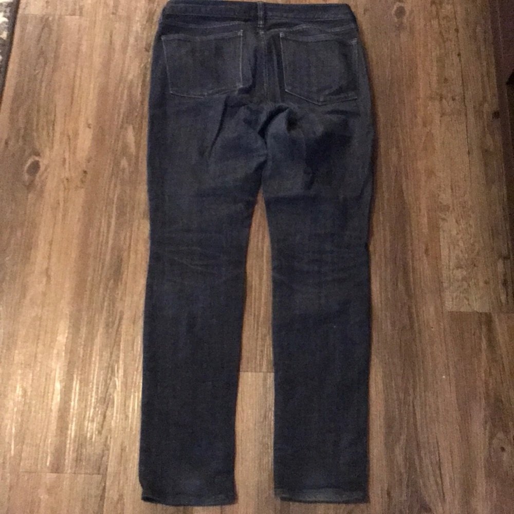 J Crew Toothpick dark wash size 30 - Picture 4 of 5